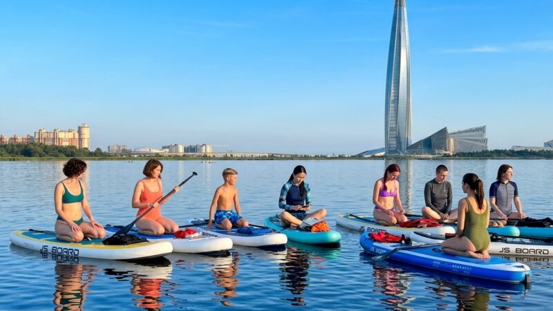Где в Петербурге покататься на сапах: лучшие маршруты